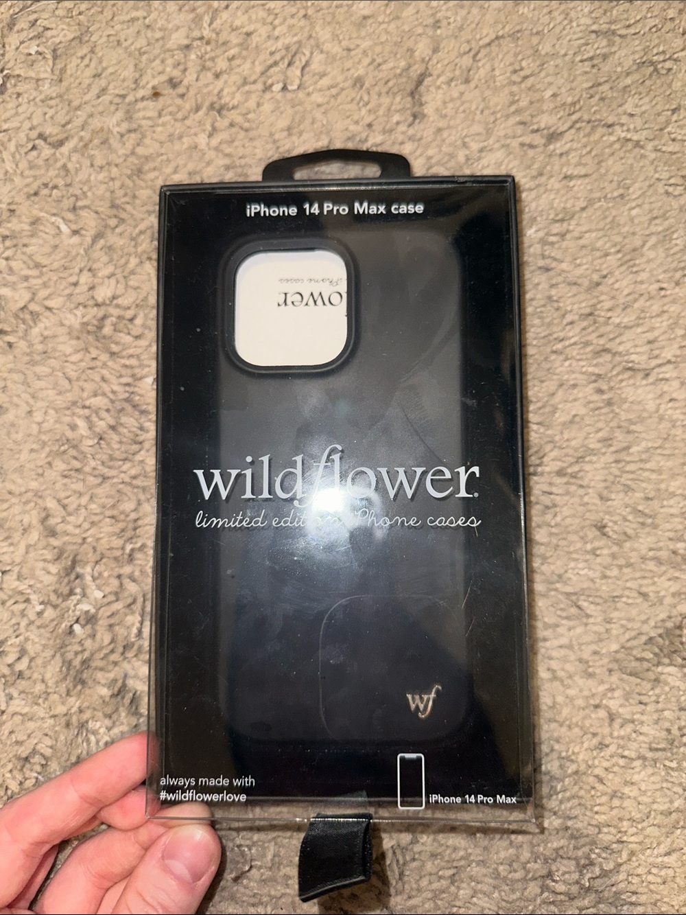 Wildflowers Black iPhone 14 Pro Max MAG SAFE